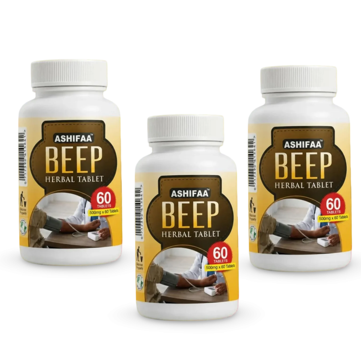 3 packs of BEEP Herbal Tablet